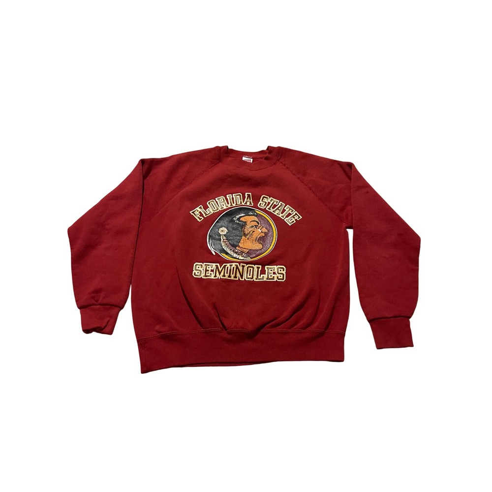Vintage Soffe Florida State Seminoles Sweater Mens XL Maroon Football 90s USA